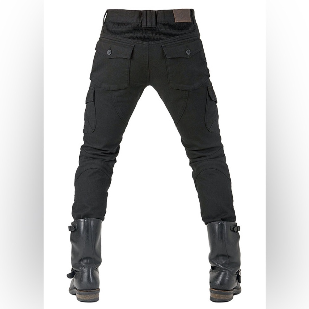 Uglybros Motorpool Black Motorcycle Riding Jeans - Picture 7 of 8